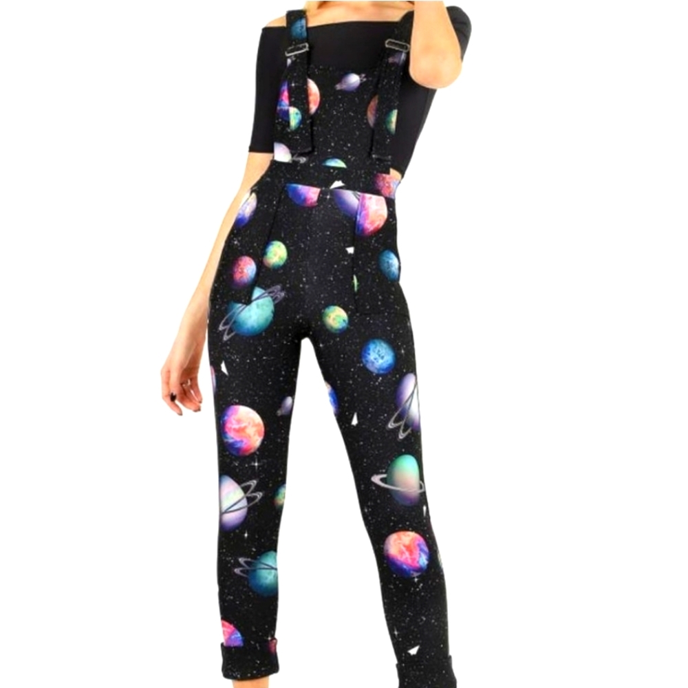 Blackmilk- Paper Universe Overalls 1.0- Hard to find- BNWT